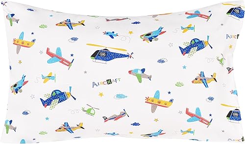 Miniatura 5 de Juego de cama de dibujos animados, 100% algodón (3 piezas) cama de una plaza, sábana + funda de colchón + funda de almohada para niños y niñas.,