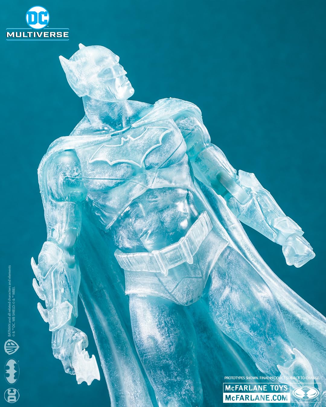DC Multiverse Figurine Batman (DC Rebirth) Frostbite Edition (Gold Label) 18 cm, Negro, 18