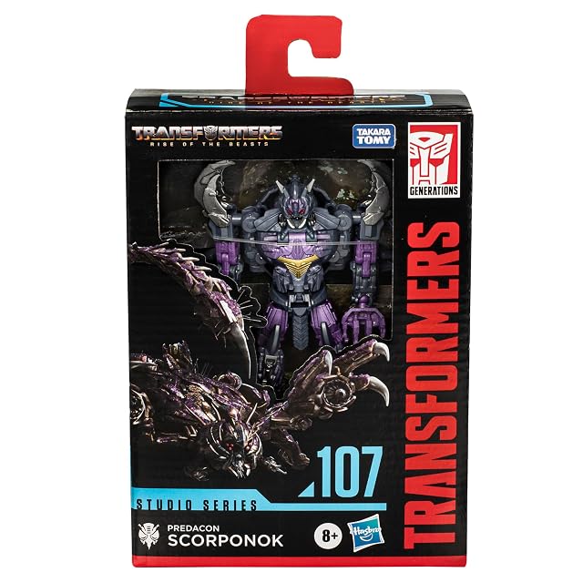 Foto 4 de 5 de Transformers Toys Studio Series Deluxe Rise of the Beasts 107 Predacon Scorponok