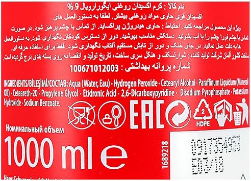 Schwarzkopf Igora Oxidant Cream 9% 30 Vol. 1000ml