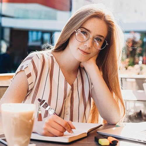 Miniatura 5 de Tinlade 12 bolígrafos con cuentas a granel con 50 bolígrafos de cuentas de colores surtidos, kit de fabricación de bricolaje, bolígrafo multicolor,