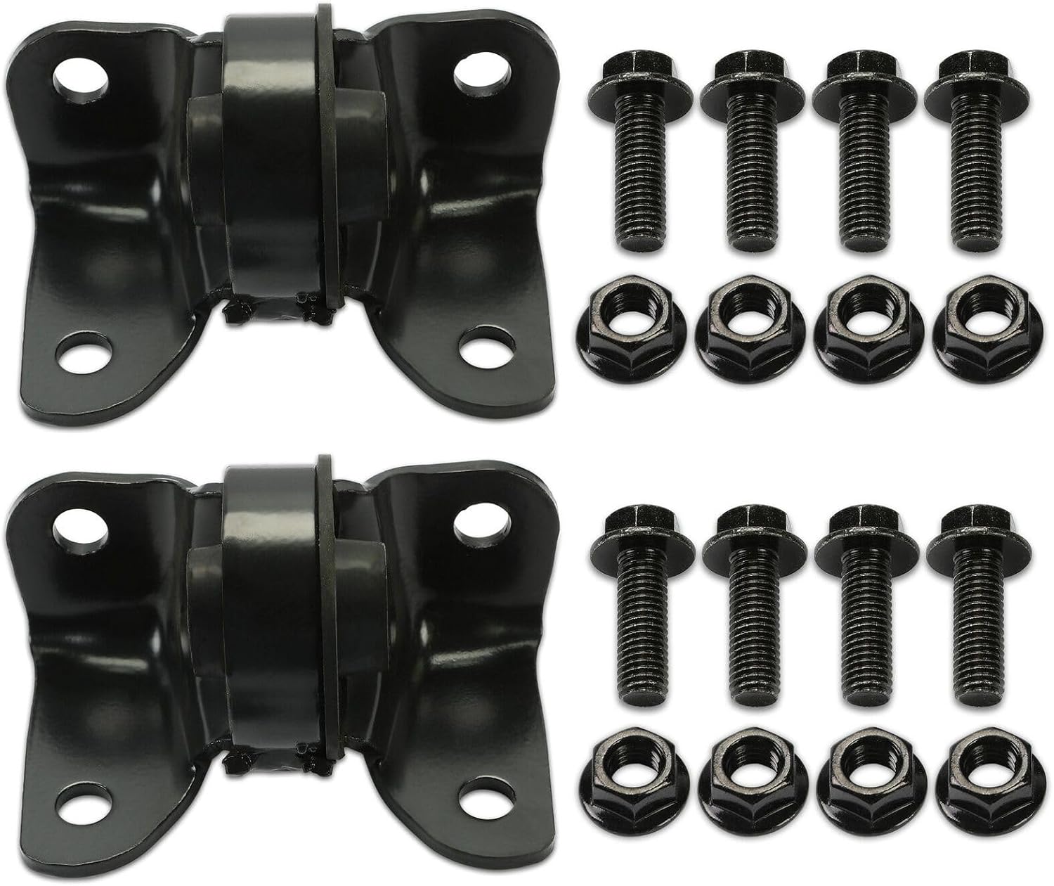 Front Torsion Bar Mounting Kit Pair 4WD Steel for Sierra 1500HD/1500 Classic for Silverado 1500HD/1500 Classic for Sierra 2500HD/2500/1500HD/1500 for Silverado 2500HD/2500/1500HD/1500