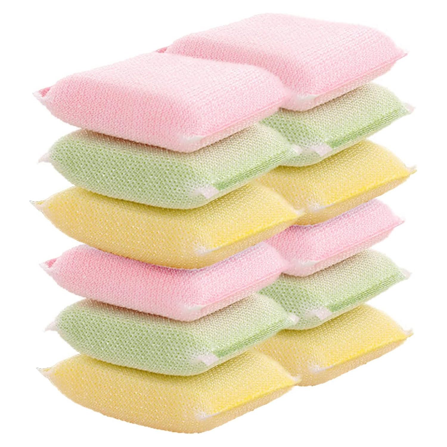 ALOUD CREATIONS Active Mesh Scrubber Pad | Foam Sponge | Scratch Proof Scrubber with Stain Splitter Net | Pack of 12 (B0CK5LC654) Amazon Price History, Amazon Price Tracker
