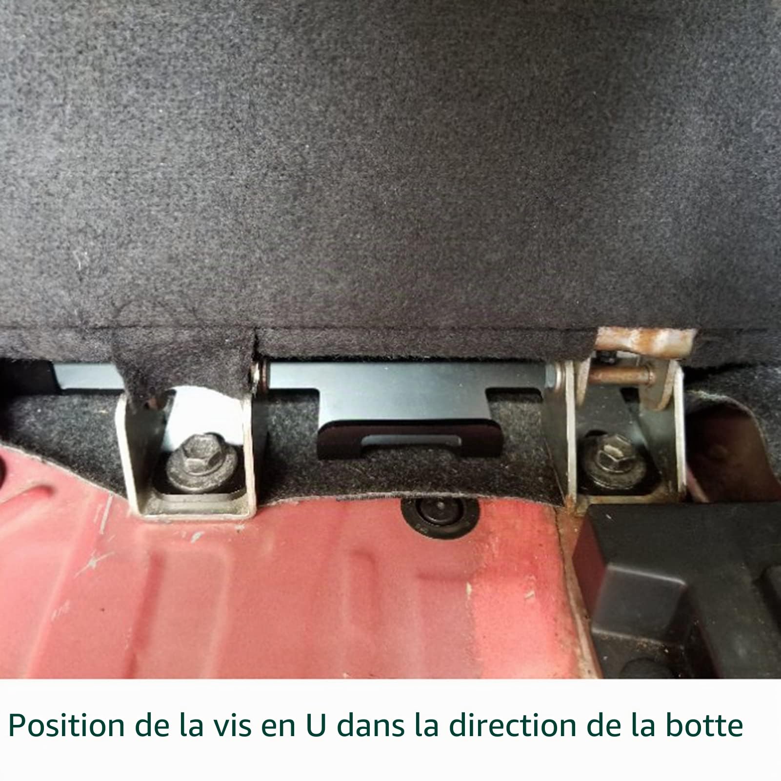 Support de ceinture de sécurité pour enfant - Base de montage - Interface de verrouillage ISOFIX - Support d'ancrage de retenue de siège de voiture - Kit de montage - Remplacement pour FIT GK5