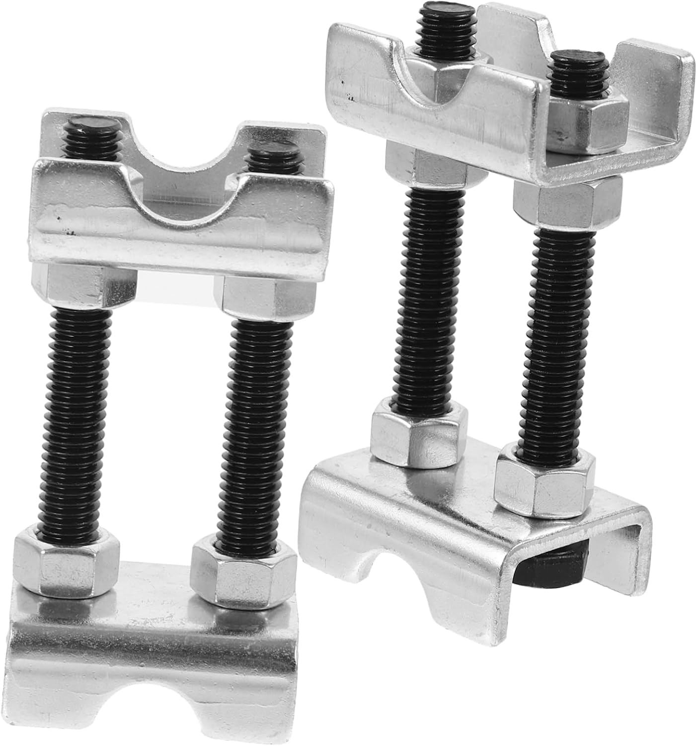 Manual 4-Way Mini Spring Compressor Tool for Car Shocks and Install Compact and Portable 1 Pair