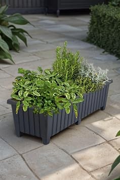 Dekoratif Balkon Saks s  6 Ayakl  B y k Balkon Saks  50 Litre 87 Cm Siyah Balkon Saks  Bah e Saks  Siyah