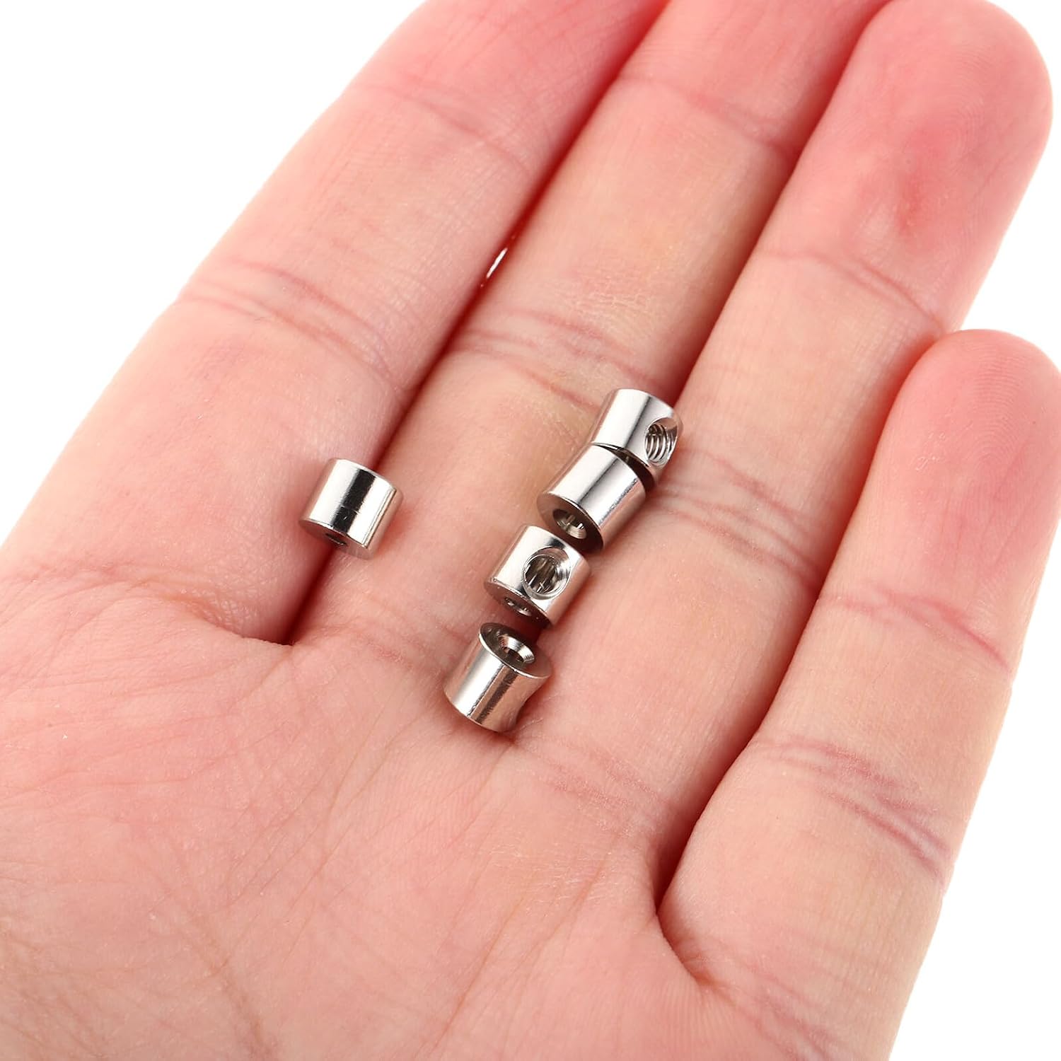 20pcs Locking Pin Backs with Threaded Clasp and Wrench, Lapel Pin Stoppers for Brooch Badge Replacement, DIY Jewelry Making Accessories for Crafts