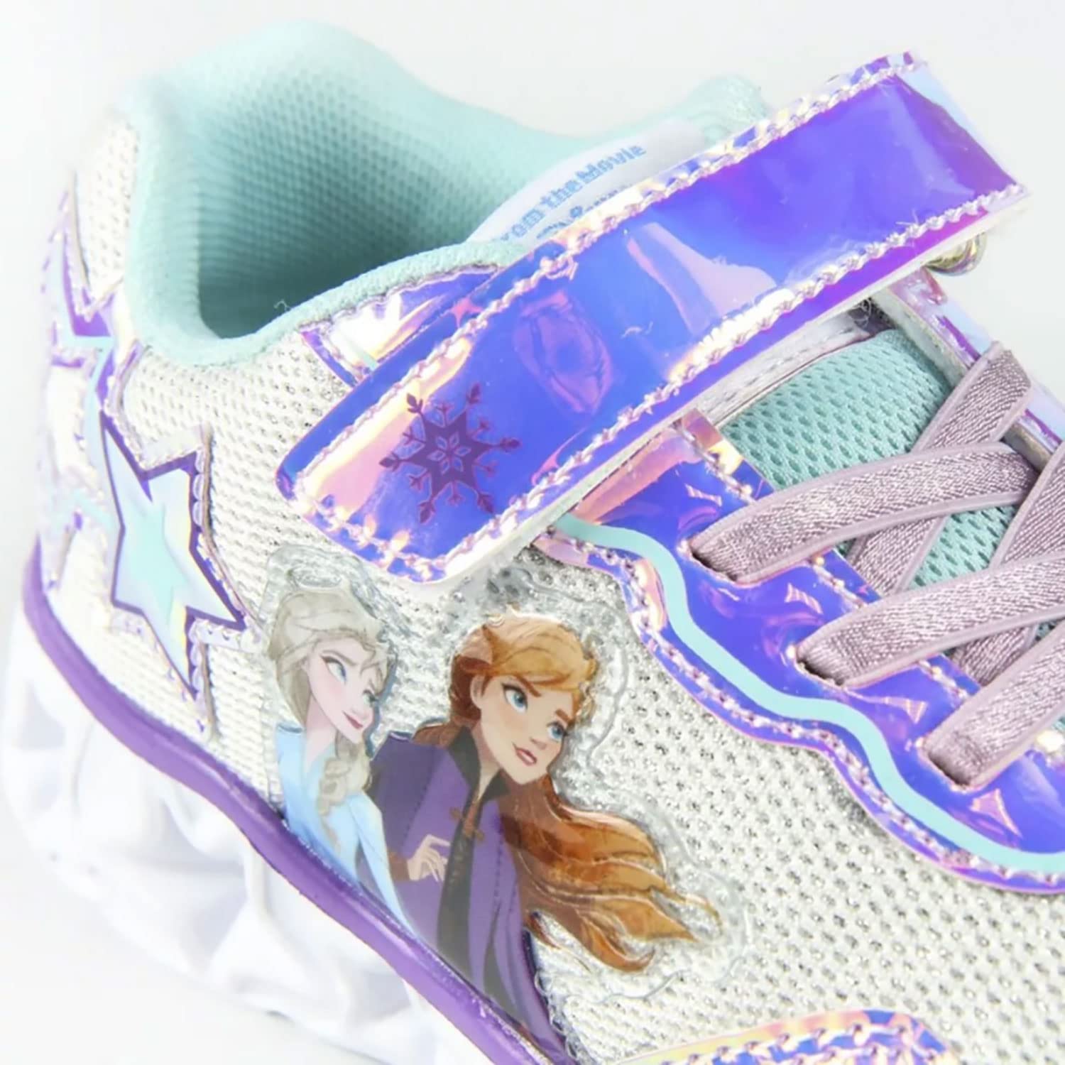 Disney Frozen Elsa - Zapatillas deportivas para niña con luces LED 4960
