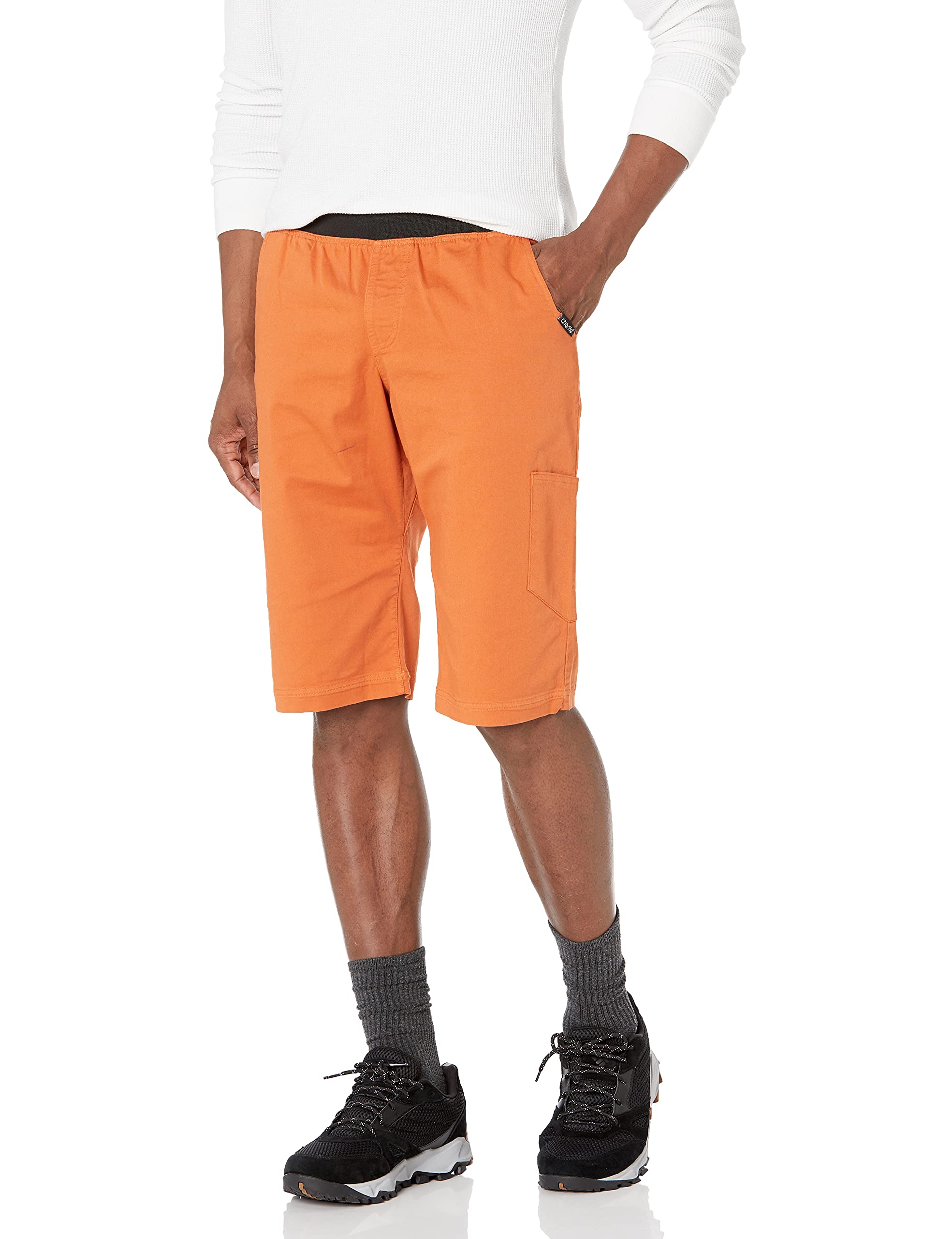 Charko DesignsMen's V15 Athletic Shorts, Navajo Red, Large