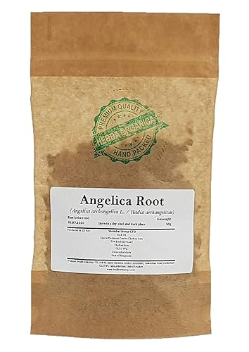 Herba Organica Té de hierbas de raíz de angélica - Angelica Archangelica L (1.76 oz)