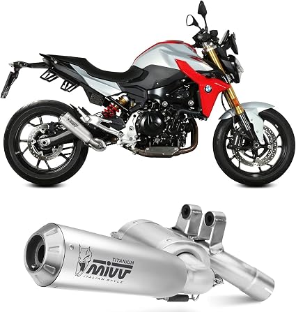 MIVV X-M1 Titanio (homologado, mantiene el catalizador) - BMW F900R (2020-2021)