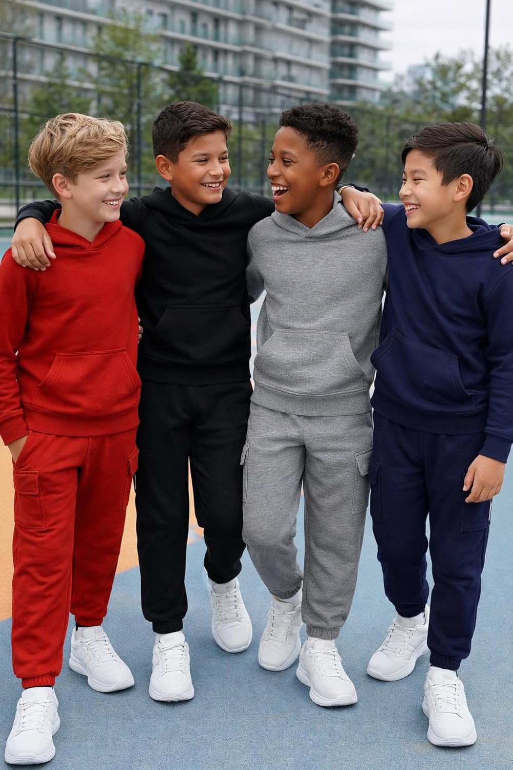 Buy Quad Seven Boys' Jogger Set - 2 Piece Hoodie and Joggers Kids