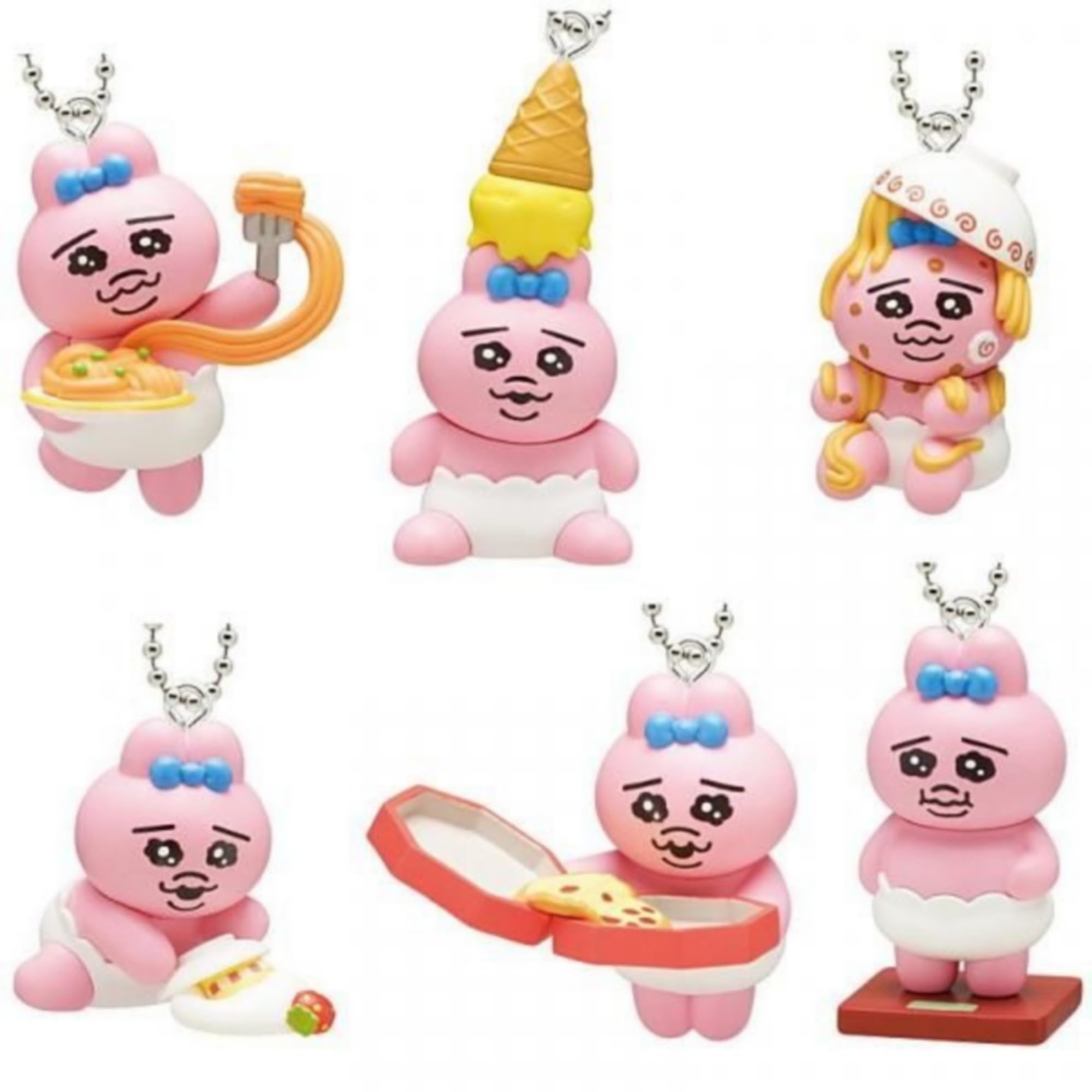 おぱんちゅセット Amazon | 奇譚クラブ おぱんちゅうさぎ たべものいっぱいマスコット