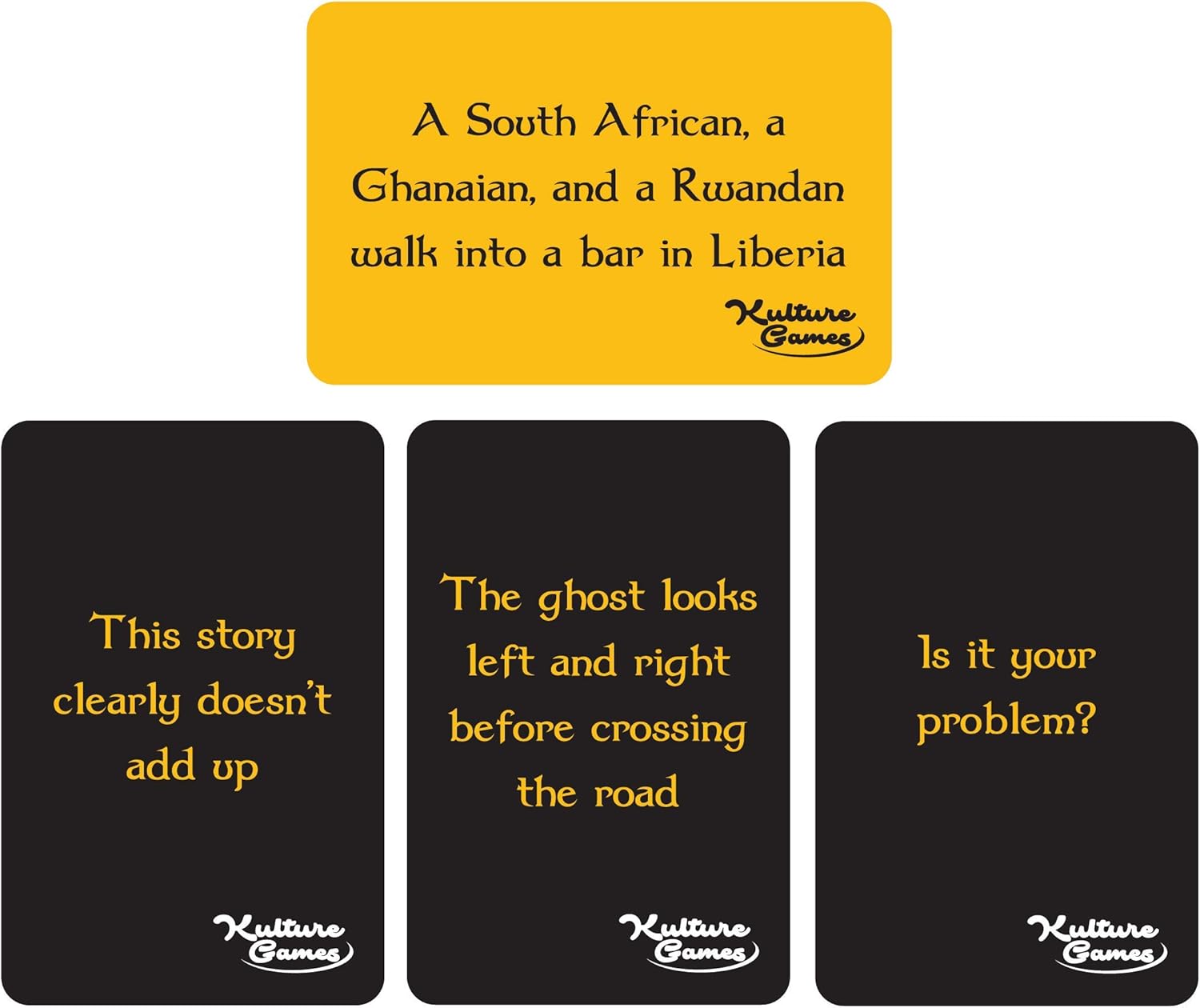 Kulture Games You Know You are African When… Humorous African Meme Game | Family Gatherings - A Fun Party Card Game | Those Who Love African Culture Games | African Stories & Cards