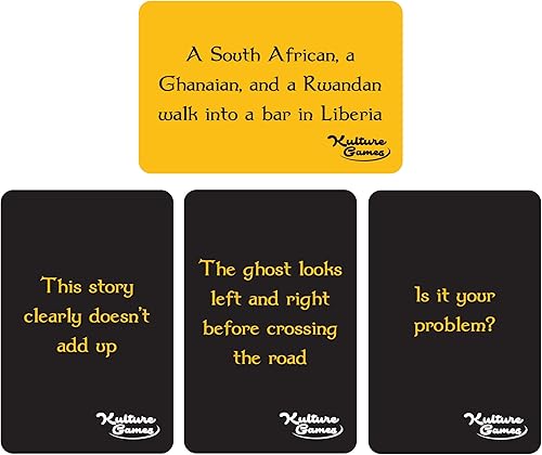 Miniatura 6 de Kulture Games You Know You are African When - Juego de memes africanos humorísticos - Juego para reuniones familiares - Un divertido juego de cartas