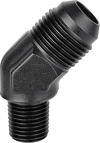 Vista 29 de EVIL ENERGY Adaptador de ajuste de 6AN a 3/8" NPT macho de 90 grados, aluminio