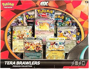 Pokemon TCG: Tera Brawlers Premium Collection | Karty