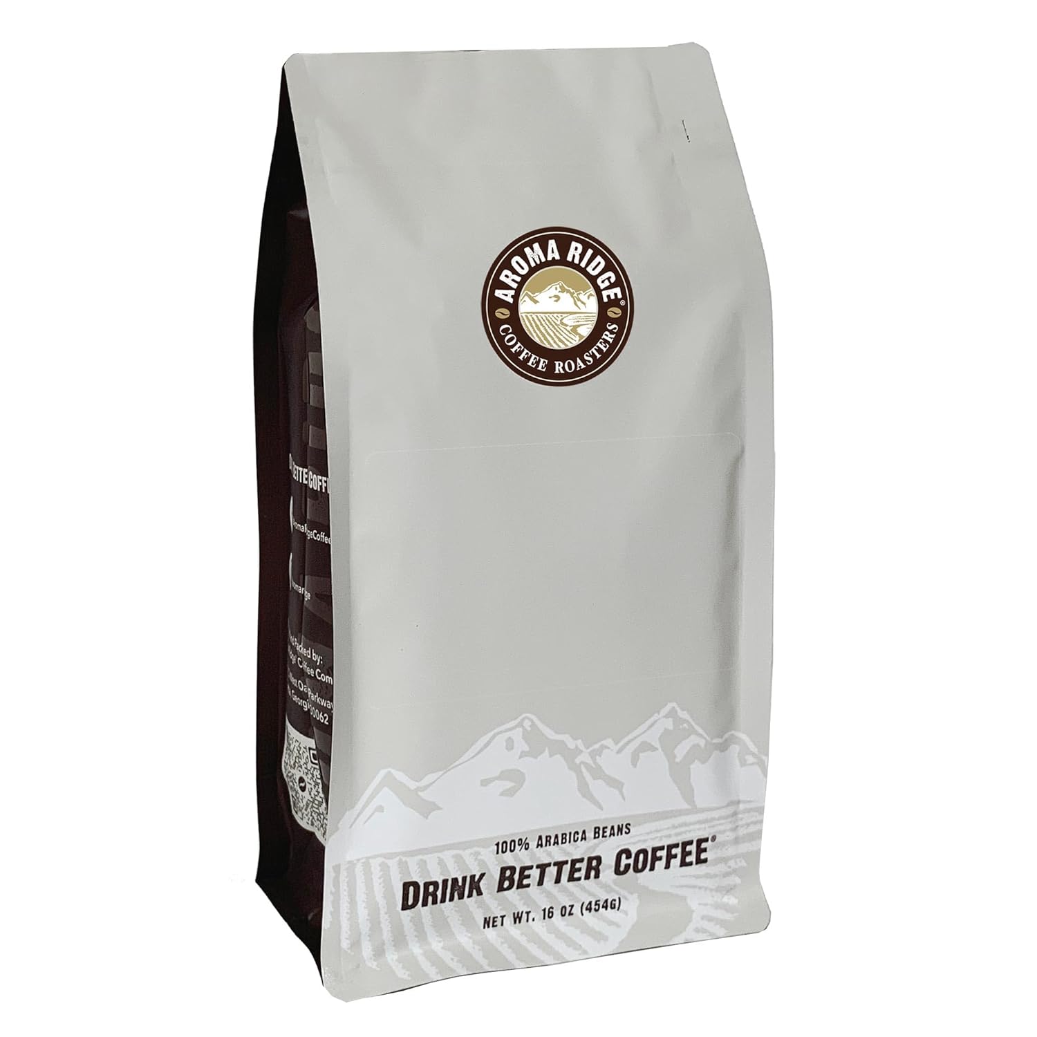 AromaRidge, Ethiopia Yirgacheffe Kochere, Single Origin, 100% Arabica Coffee Ground, Coffee 2lb