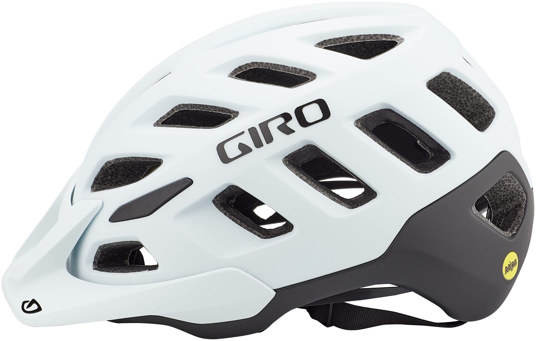 Giro Radix MIPS Fahrradhelm – MTB Helm – MIPS Schutzsystem – In-Mold Konstruktion – Belüftungssystem – Matte White, Größe: L