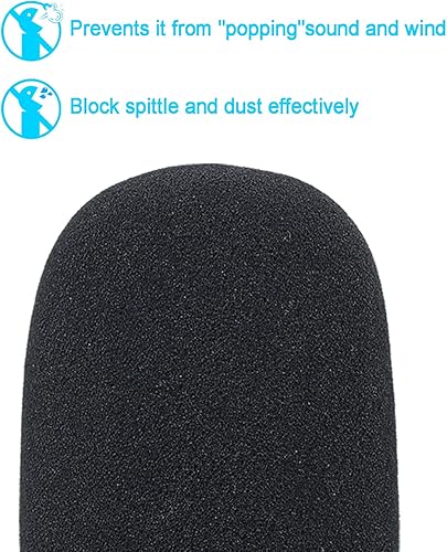 Miniatura 5 de SUNMON Paraviento de espuma para micrófono Fifine Podcast, cubierta antipopparaviento compatible con micrófono condensador Fifine K670 USB para