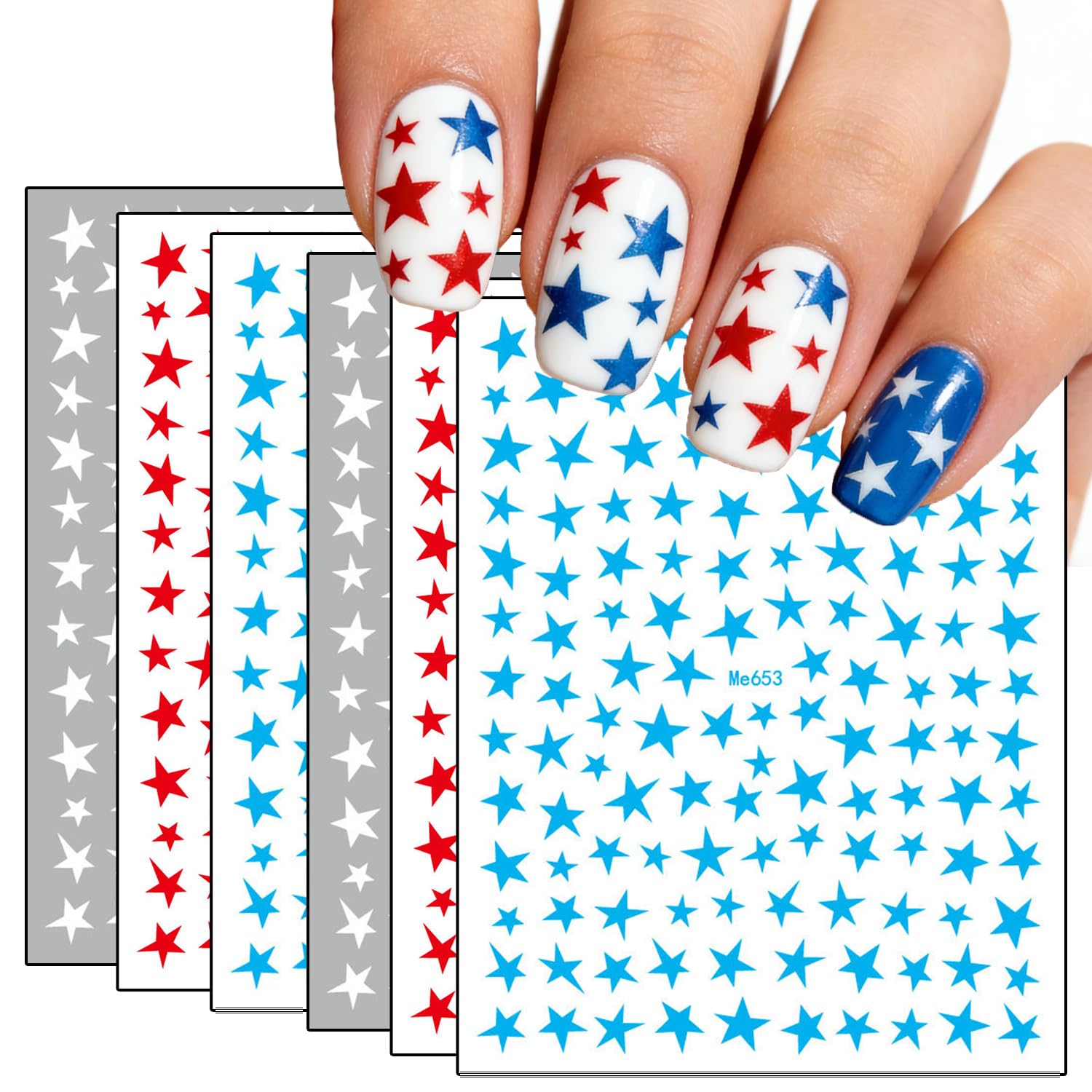 Halloween Nail Stickers - Cute Ghosts & Pumpkins -26