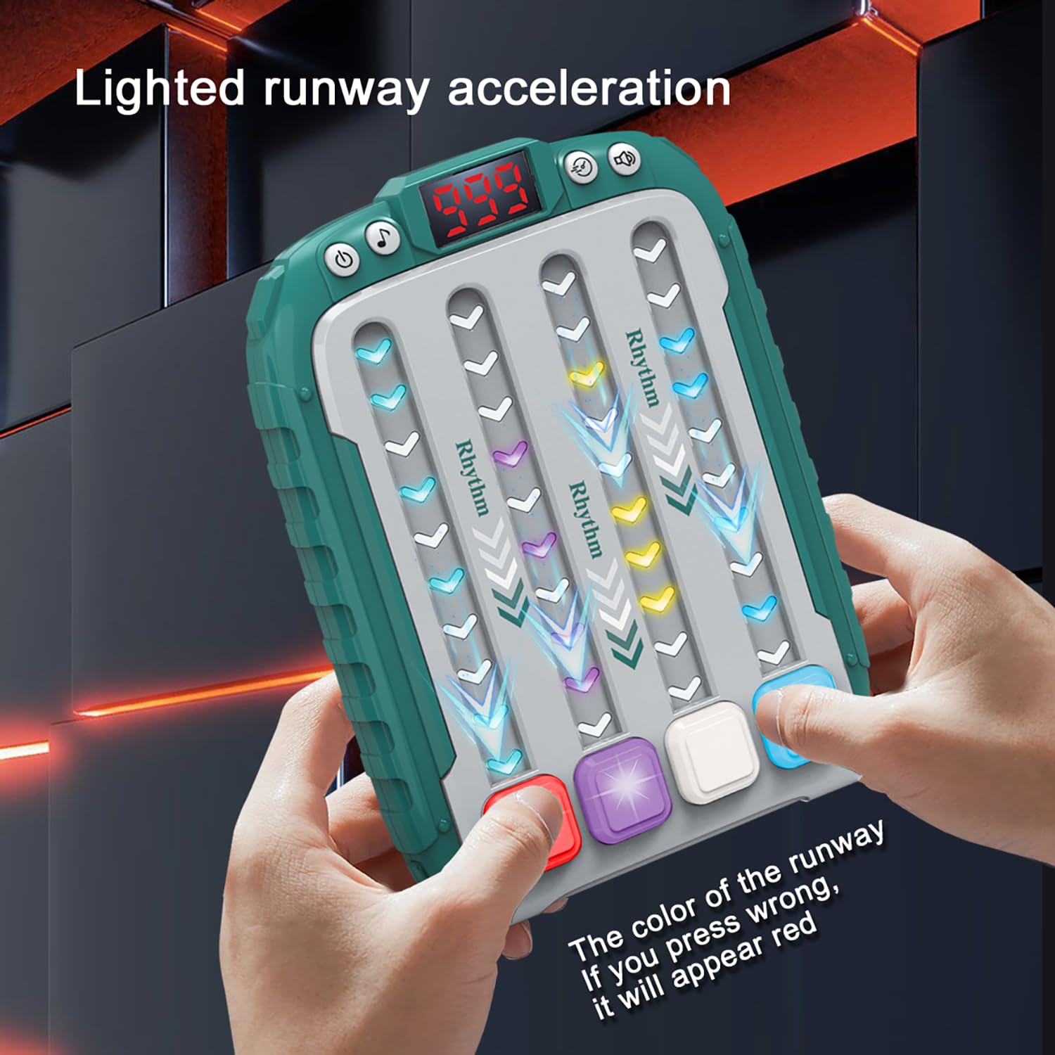 Yeefunjoy Quick Push Pop Game: El Juego Electrónico Con Luces Y Música Que Engancha A Niños Y Adultos (alivia El Estrés Yeefunjoy Quick Push Pop Game: El Juego Electrónico Con Luces Y Música Que Engancha A Niños Y Adultos (alivia El Estrés
