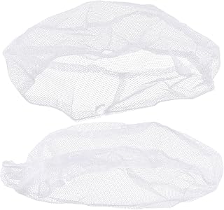 2Pcs Safety Fan Cover for Washable Mesh Design Finger Guard Random Drawstring Style Family Use Safety Fan Mesh Cover