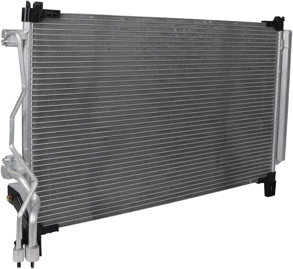 A/C AC Condenser Compatible with 2015-2018 for Hyundai Sonata Limited 2.4L 2015-2018 for Hyundai Sonata SE 2.4L 2018 for Hyundai Sonata SEL 2.4L 2015-2018 for Hyundai Sonata Sport 2.4L, Replaces 4445