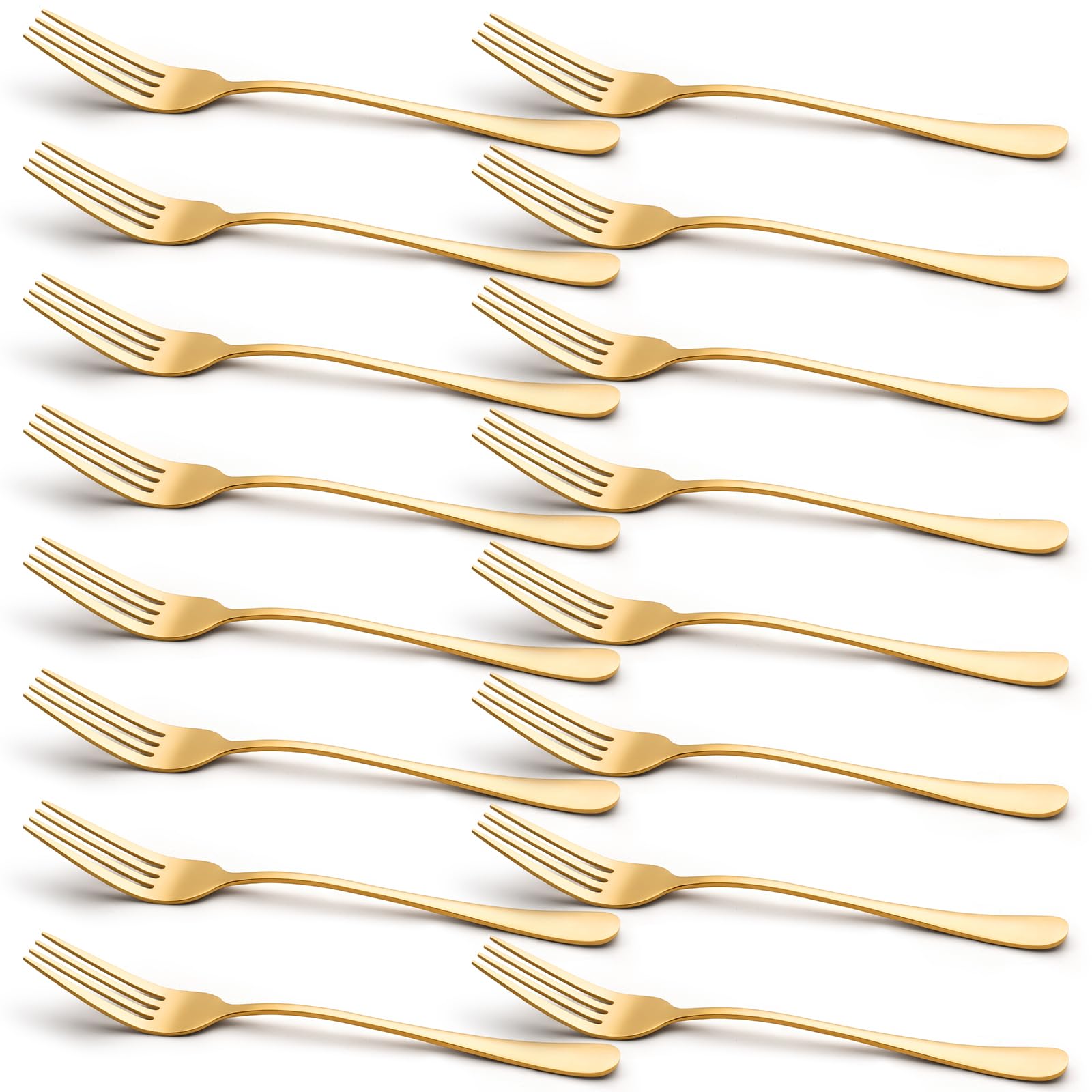Briout Silverware Dinner Forks Set of 12, Stainless Steel Forks 8 Inches — Amazon image 9