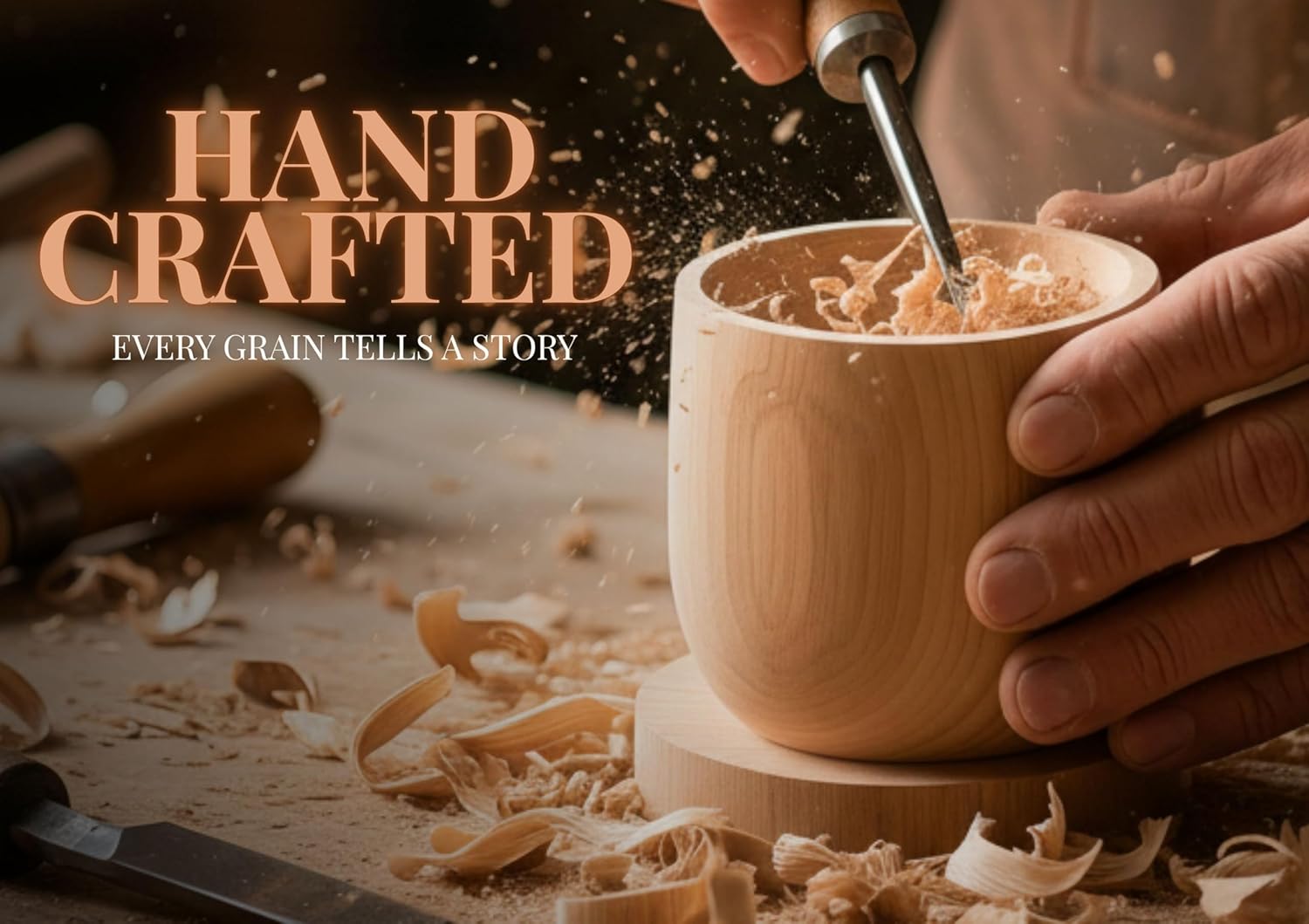 Onebttl Funny Dad Gifts, Charred Wooden Bourbon Drinking Glass, Whiskey Bourbon Gifts for Men - Wooden Old Fashioned Glass, Great Whiskey Tumblers for Men, Dad, or Brother - Number 1 - Image 6