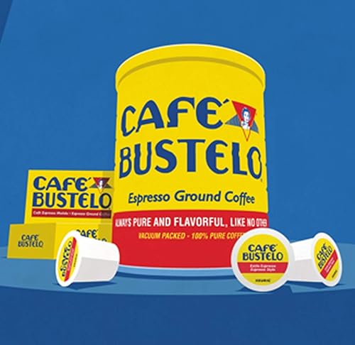 Miniatura 6 de Café Bustelo Espresso Style Dark Roast Coffee 12 Keurig K-Cup Pods