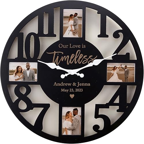 Love Frame Wall Clocks image