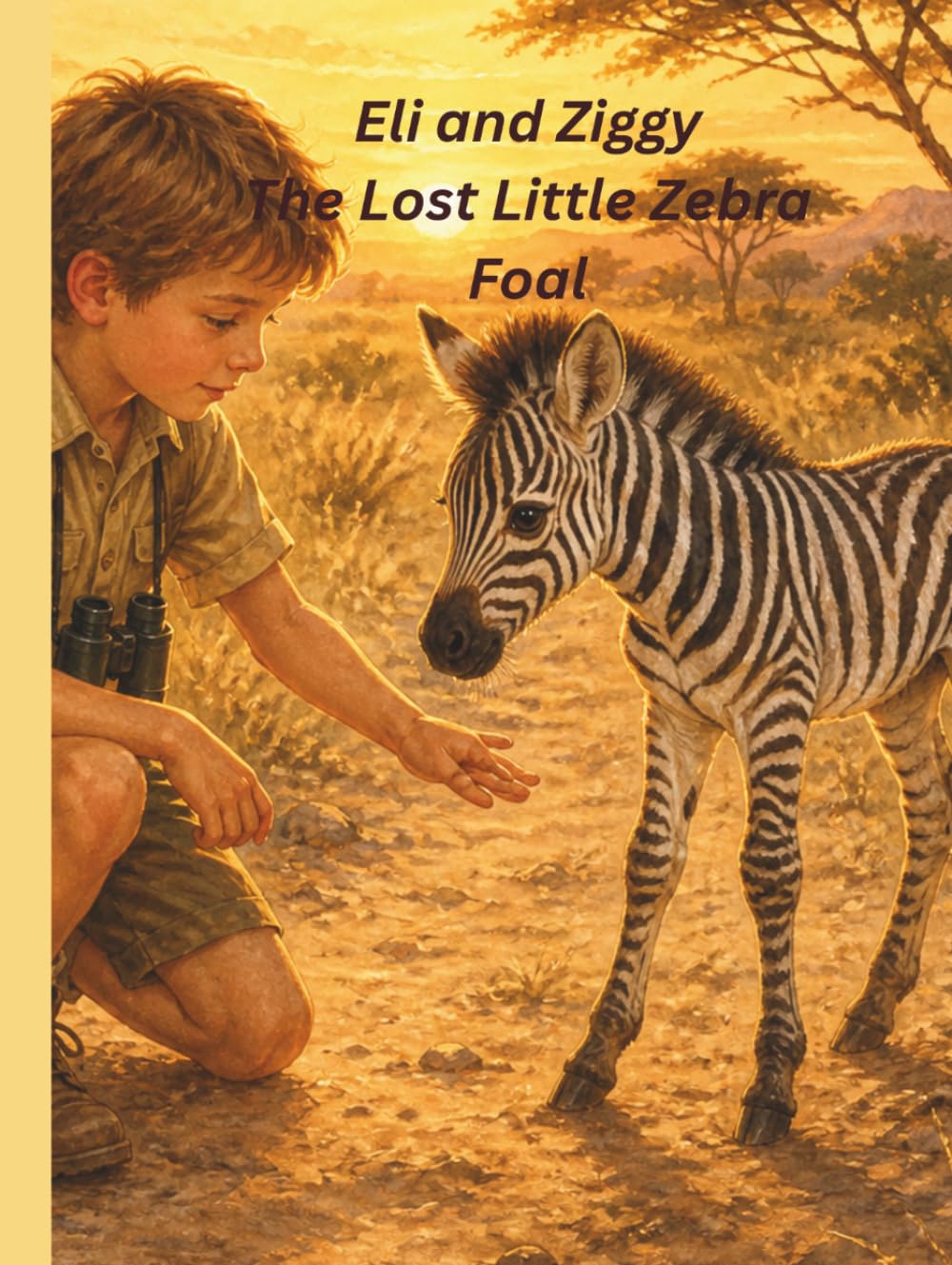 Eli and Ziggy the lost little Zebra Foal (African Animal Friendship Stories Series)