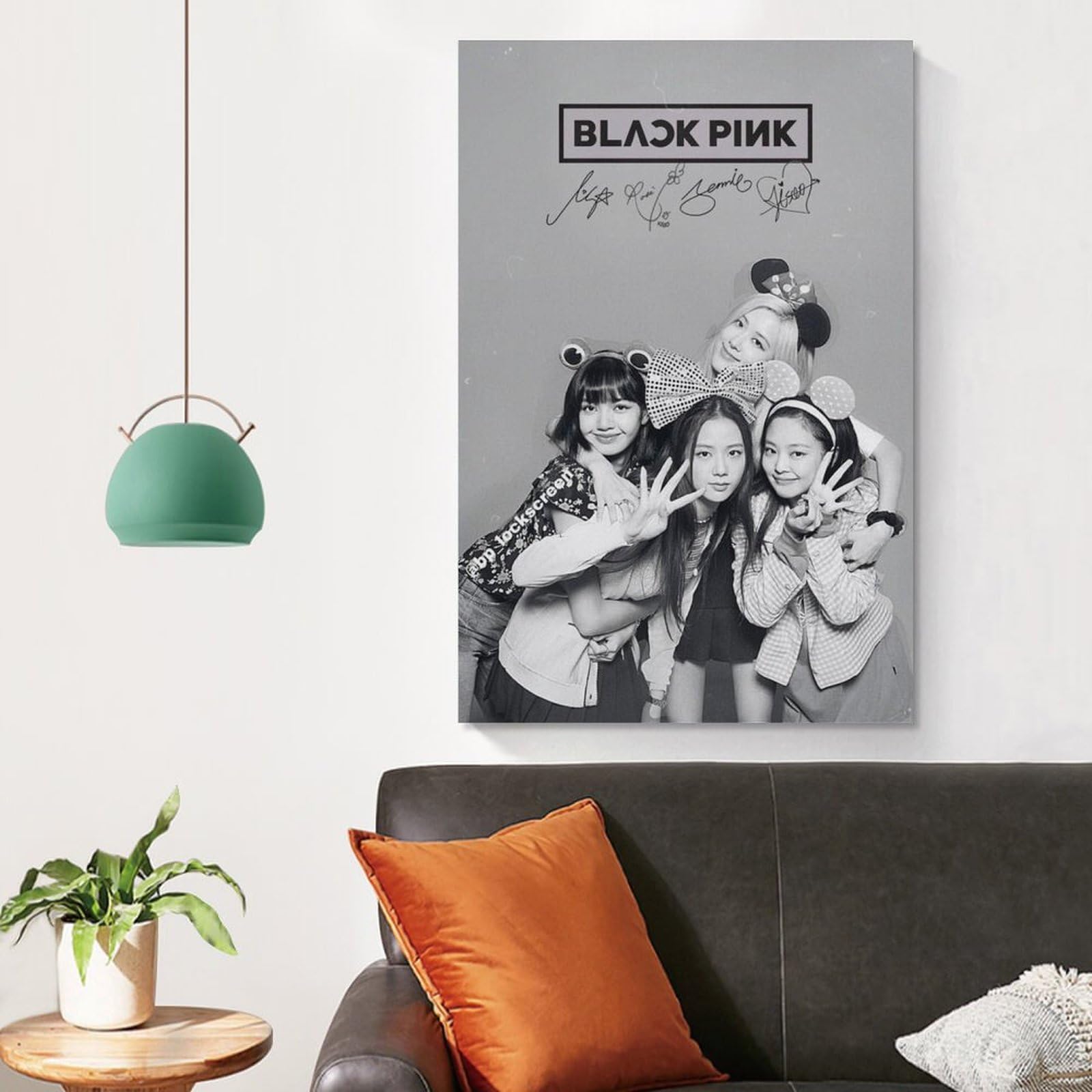 Amazon.com: Blackpink Canvas Poster Bedroom Decor Landscape Office
