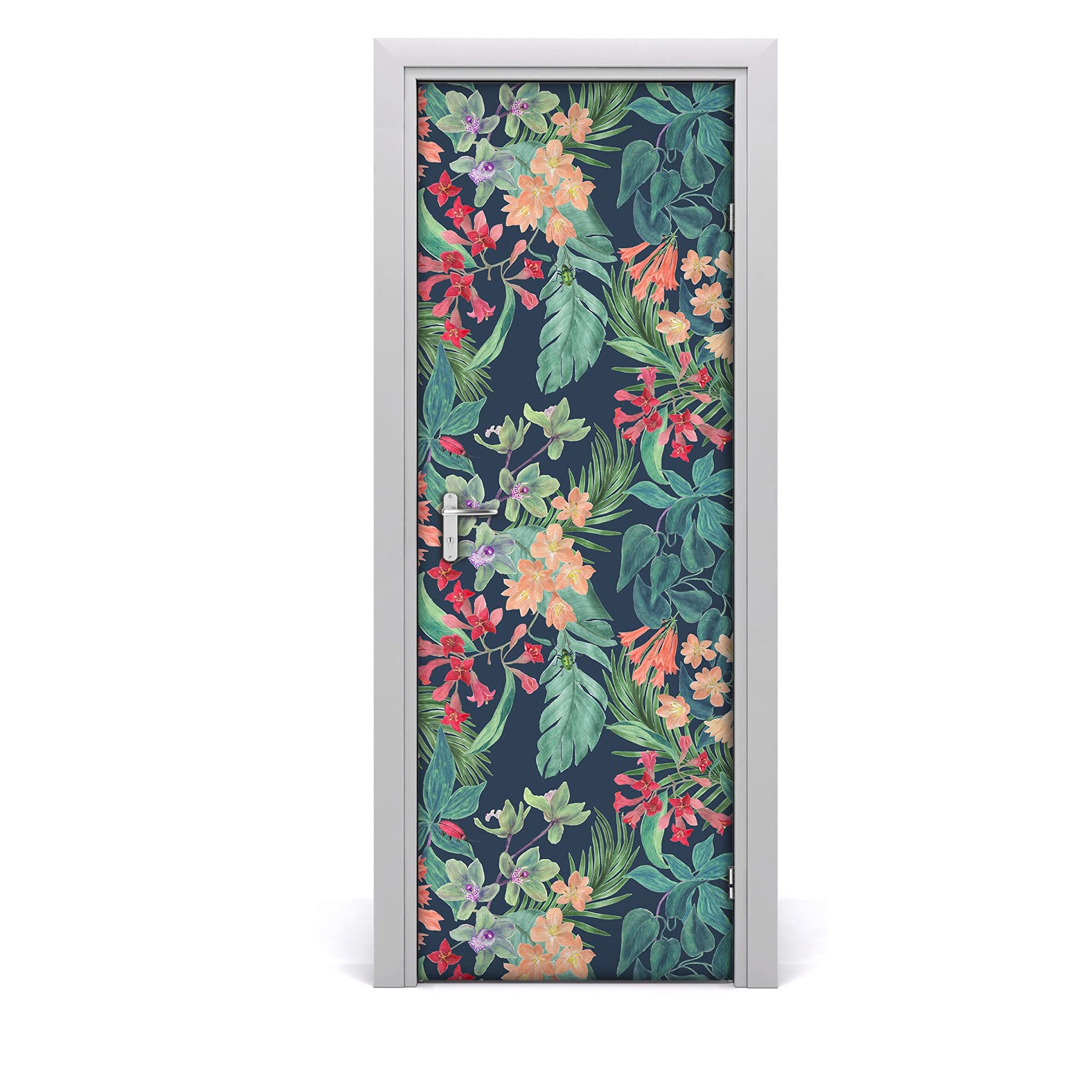 Autocollant de porte étiquette 85x200cm imperméable décoration murale Coloray