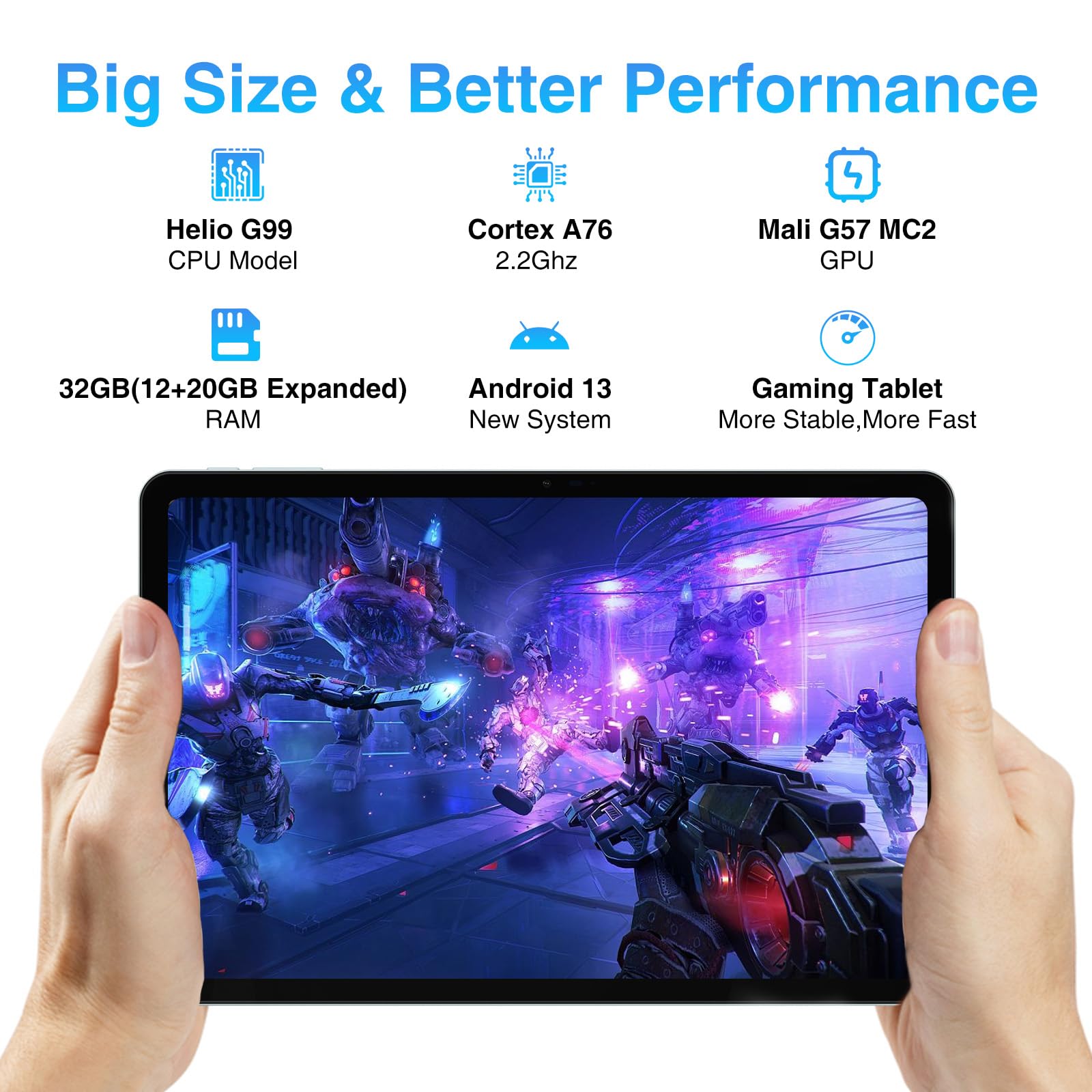 Amazon.com : DOOGEE 11 Inch Tablet T30 Ultra, Helio G99 Octa Core  