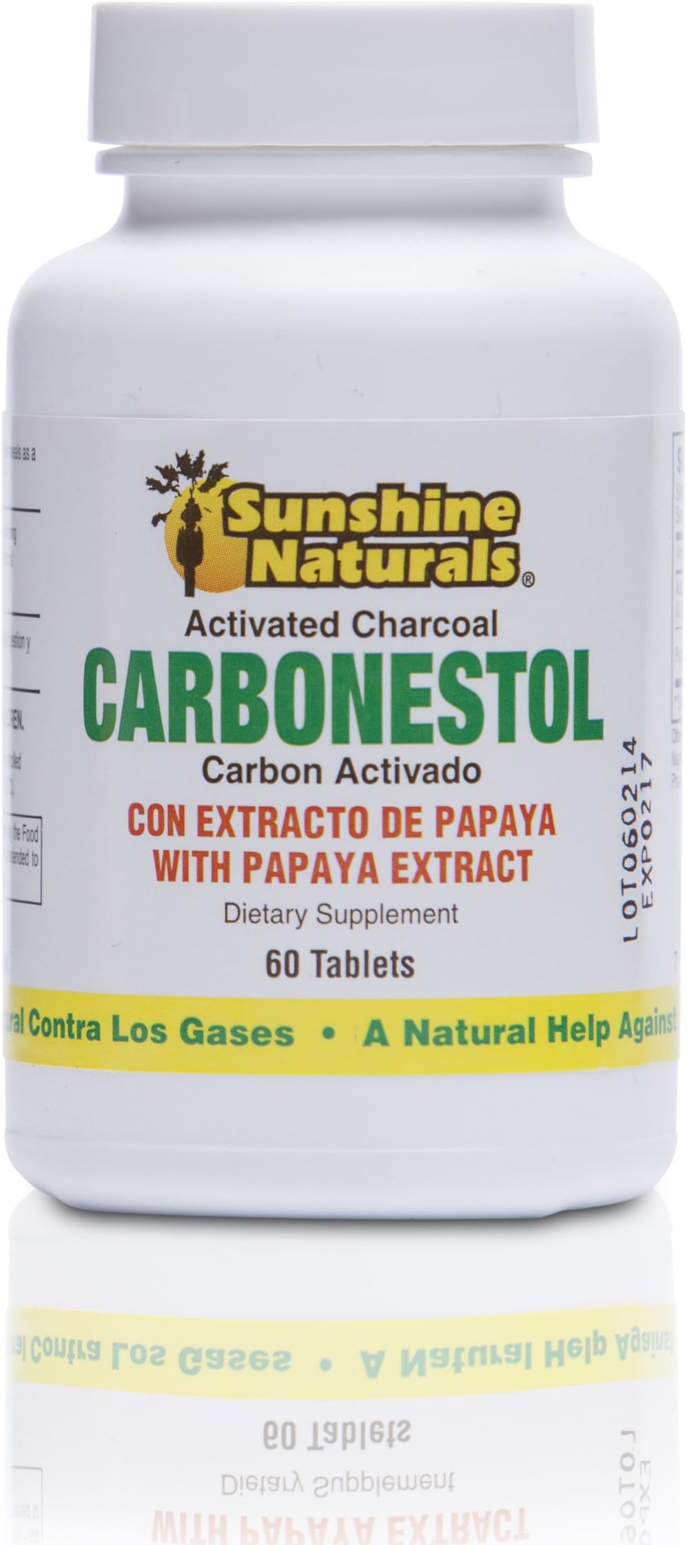 SUNSHINE NATURALS Carbonestol [60 Tablets]