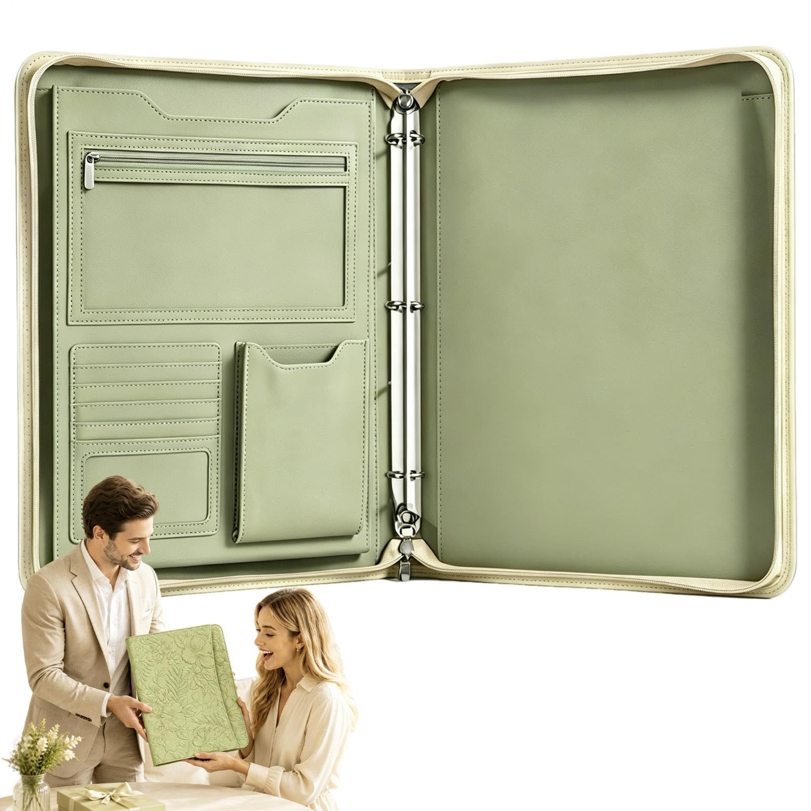 Carpeta portátil A4, organizador de documentos de cartas para viajes