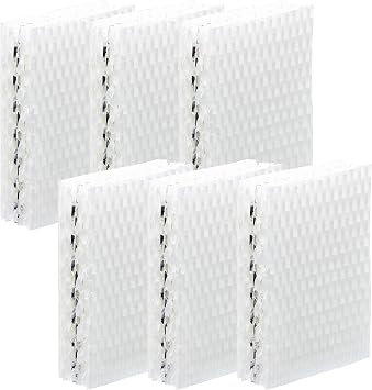 WF813 Humidifier Filter Compatible with Equate EQWF813, EQ-2119-UL, Relion RCM-832N RCM832, ProCare PCWF813, PCCM-832N, Cool Mist Humidifier Replacement Wick Filter 6 Pack