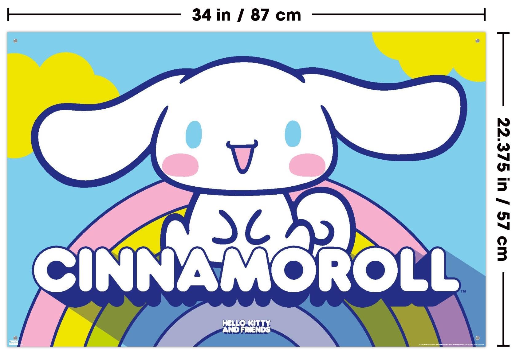 Amazon.com: Trends International Hello Kitty - Cinnamoroll Wall