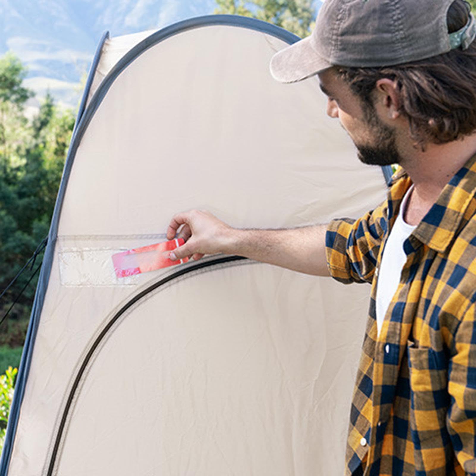 Tienda de baño para el baño para Acampar, de Ducha al Aire Libre Tienda al | Refugio de vestuario de playa impermeable para acampar, senderismo, pesca