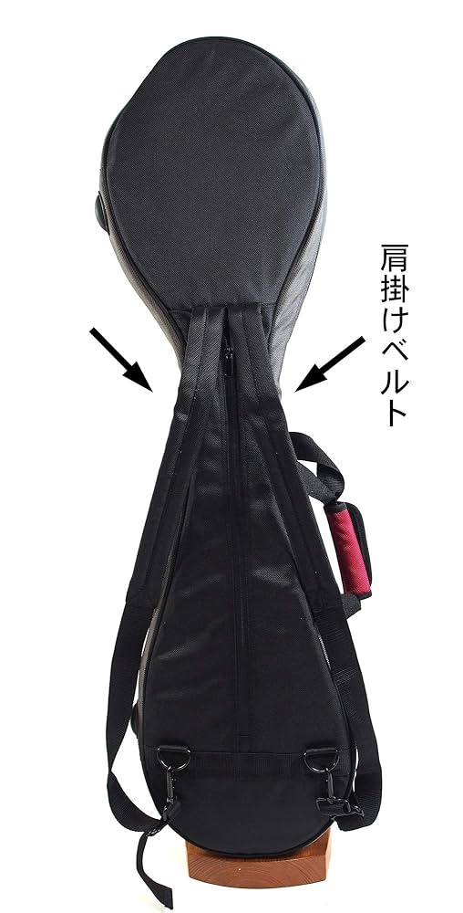 楽器(細棹・中棹三味線用)ランドセル型ソフトケース(赤色) カバン 楽器(細棹・中棹三味線用)ランドセル型ソフトケース(赤色