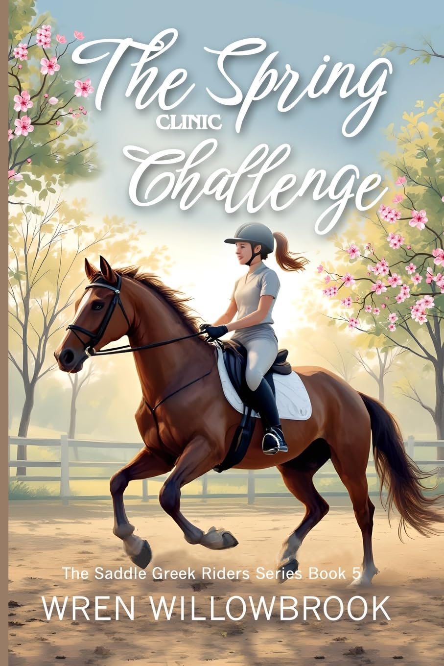 The Spring Clinic Challenge (Young Equestrian Fiction): A Middle Grade Horse Story About Dressage, Jumping, Partnership, Confidence, and Emotional Growth: 5 (The Saddle Creek Riders)