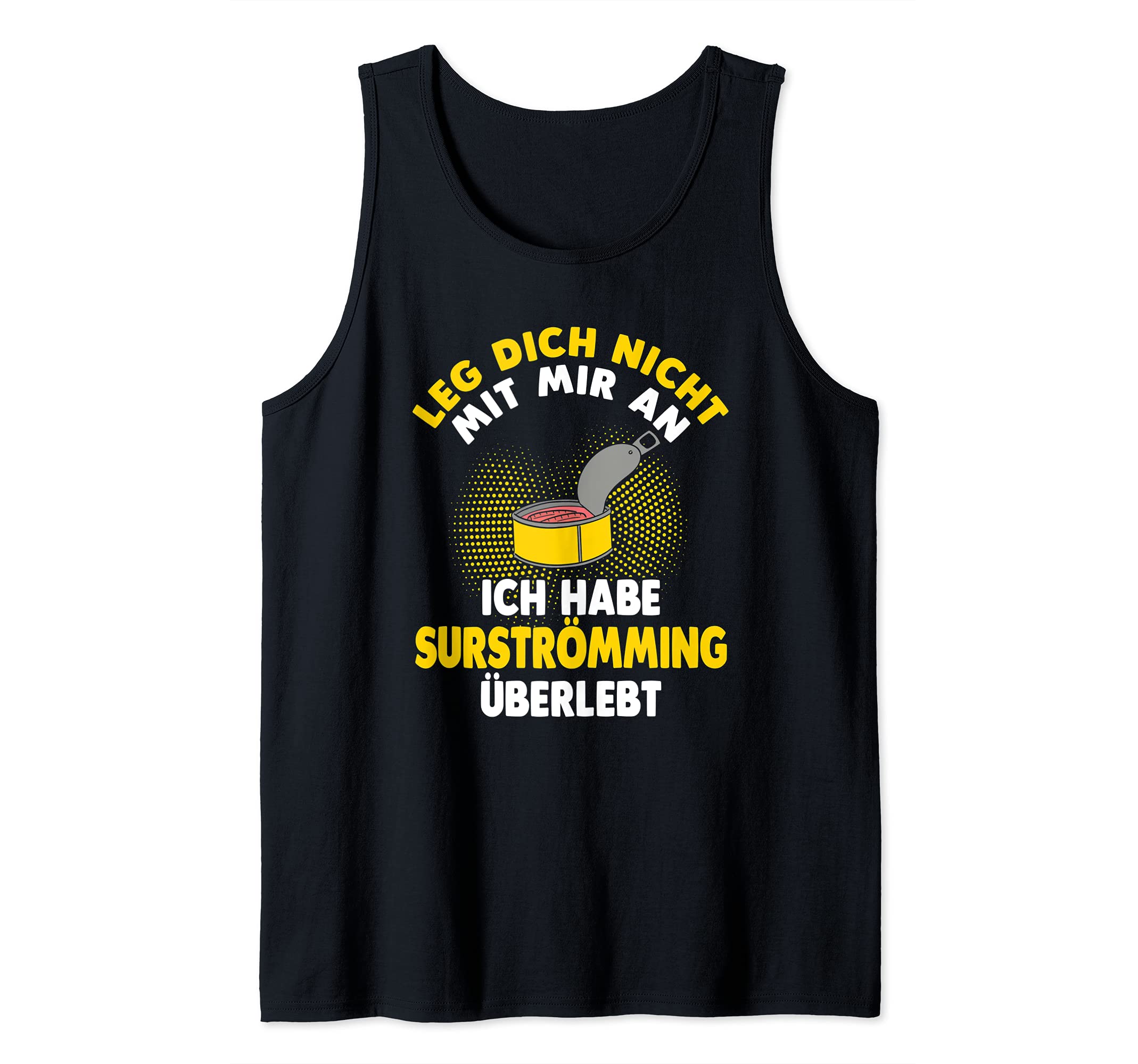 Surströmming herring fish pomy fish stinkfish Tank Top