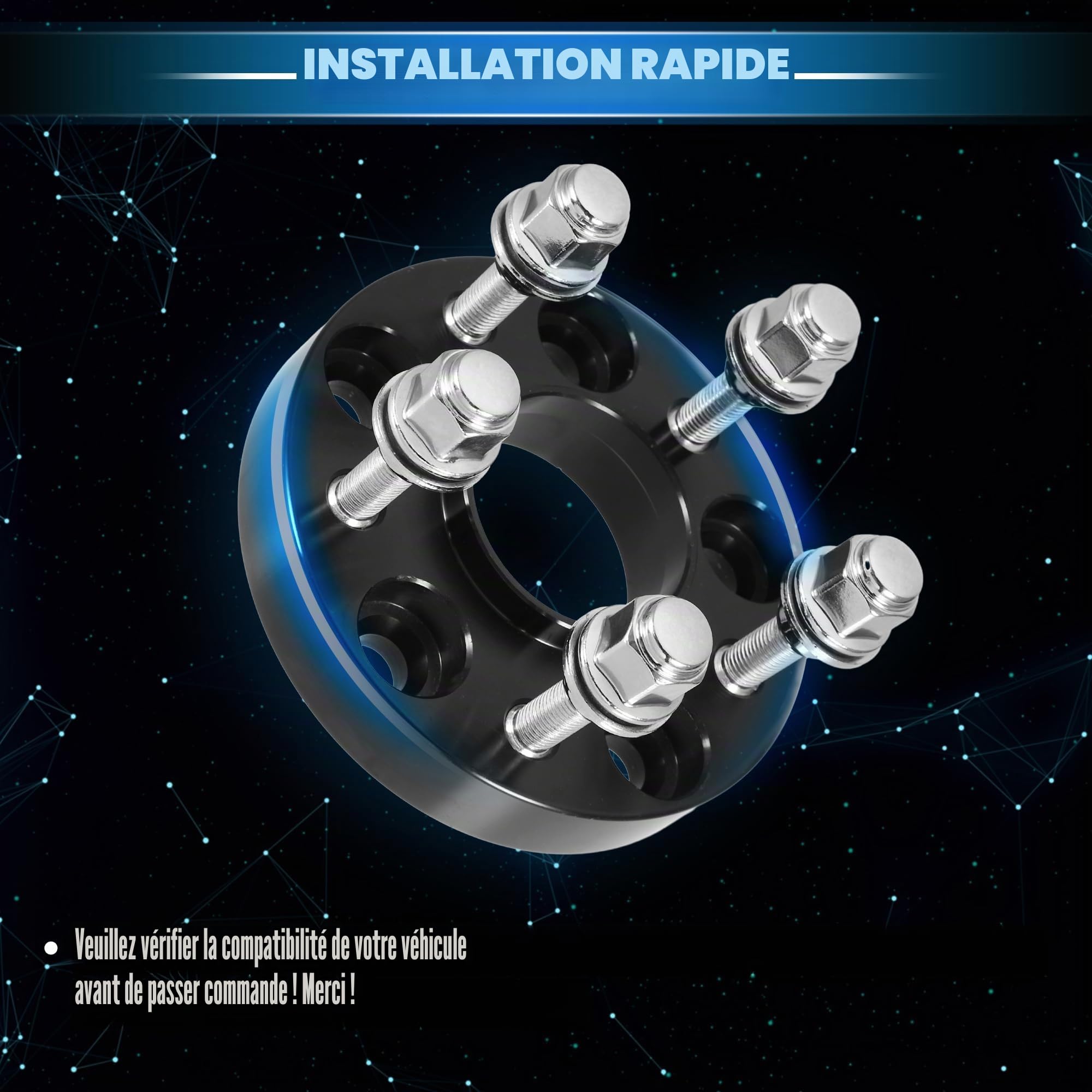 5 Écrous De Roue Compatibles pour Infiniti Ex35, Durables M12X1.25