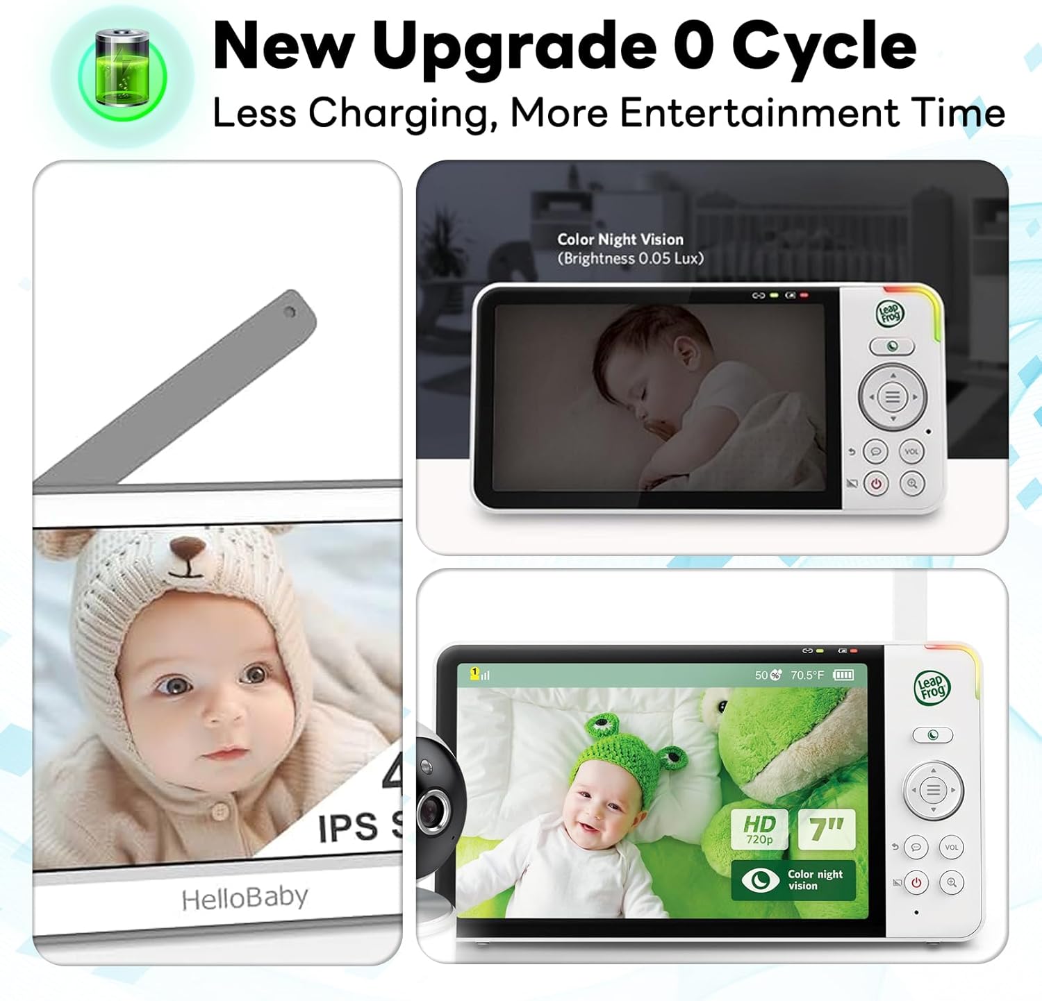 SHENMZ 5800mAh Battery for VTech Baby Monitors LF915, LF920, LF930 HD, RM5766HD, RM5854HD, RM7764HDV2, RM7766HD, RM7868 2HD, VC2105, VM901, VM919HD, VM928HD PN:VTech 164105 Includes Repair Tools