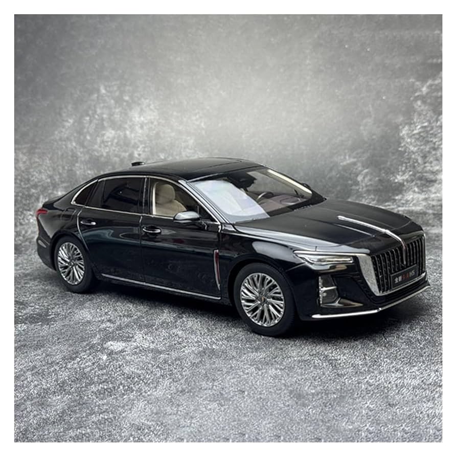 1/18 紅旗 H5 1/18 Scale HongQi H5 2023 Blue Diecast Car Model Toy