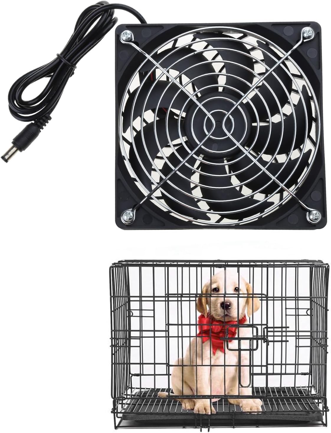 ソーラーパネル駆動ファン換気扇温室用ペット犬鶏​​小屋温室冷却ファンアクセサリーソーラーポータブル充電器