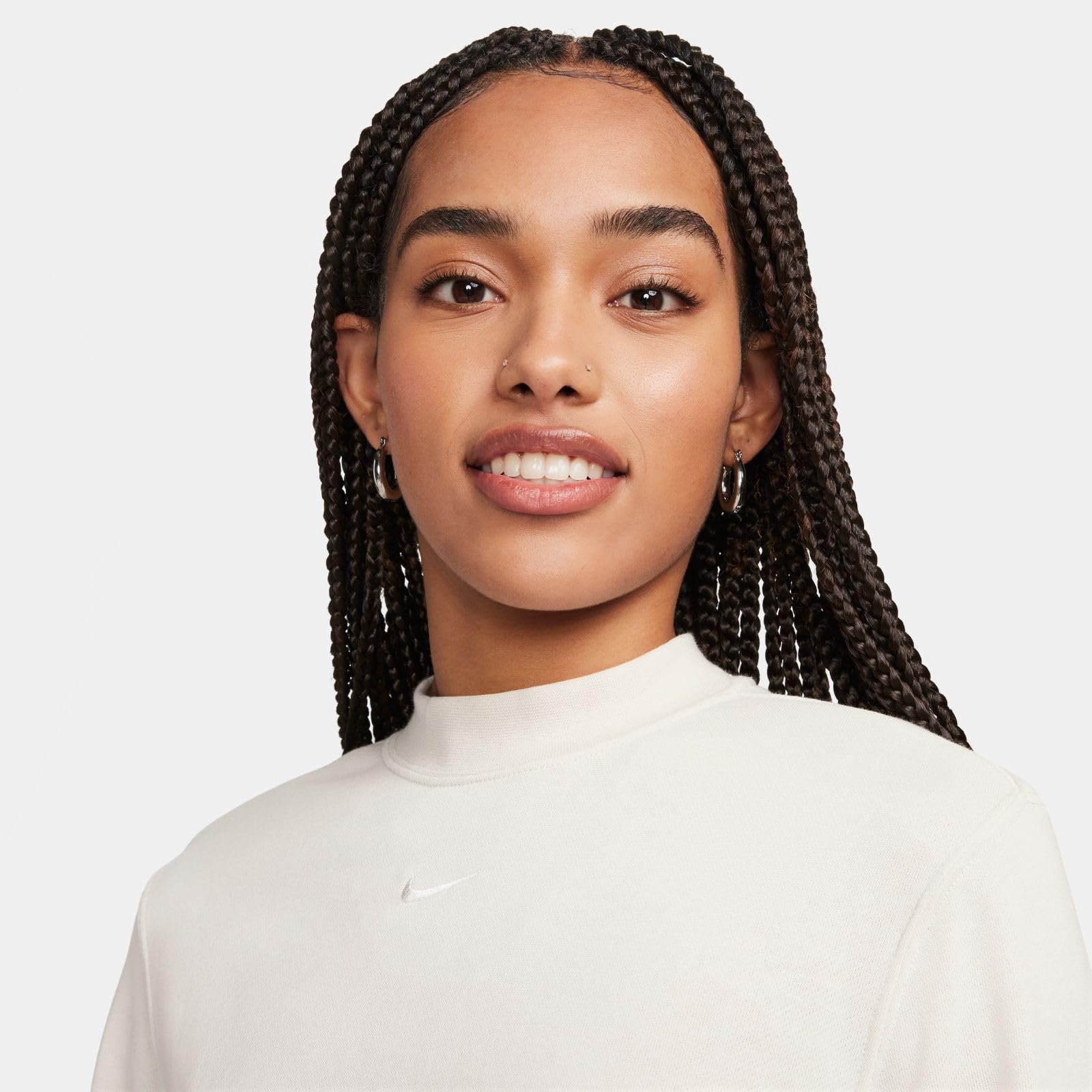 NIKE Bluza sportowa Kobiety Damen Sportswear Chll Ft Crp Crew