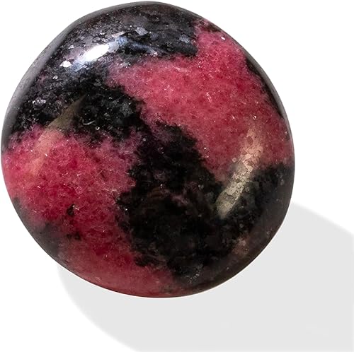 Miniatura 22 de KALIFANO Palm Stone with Healing & Calming Effects - AAA+ Grade High Energy Worry Stone with Information Card - Reiki Crystal Used for Courage